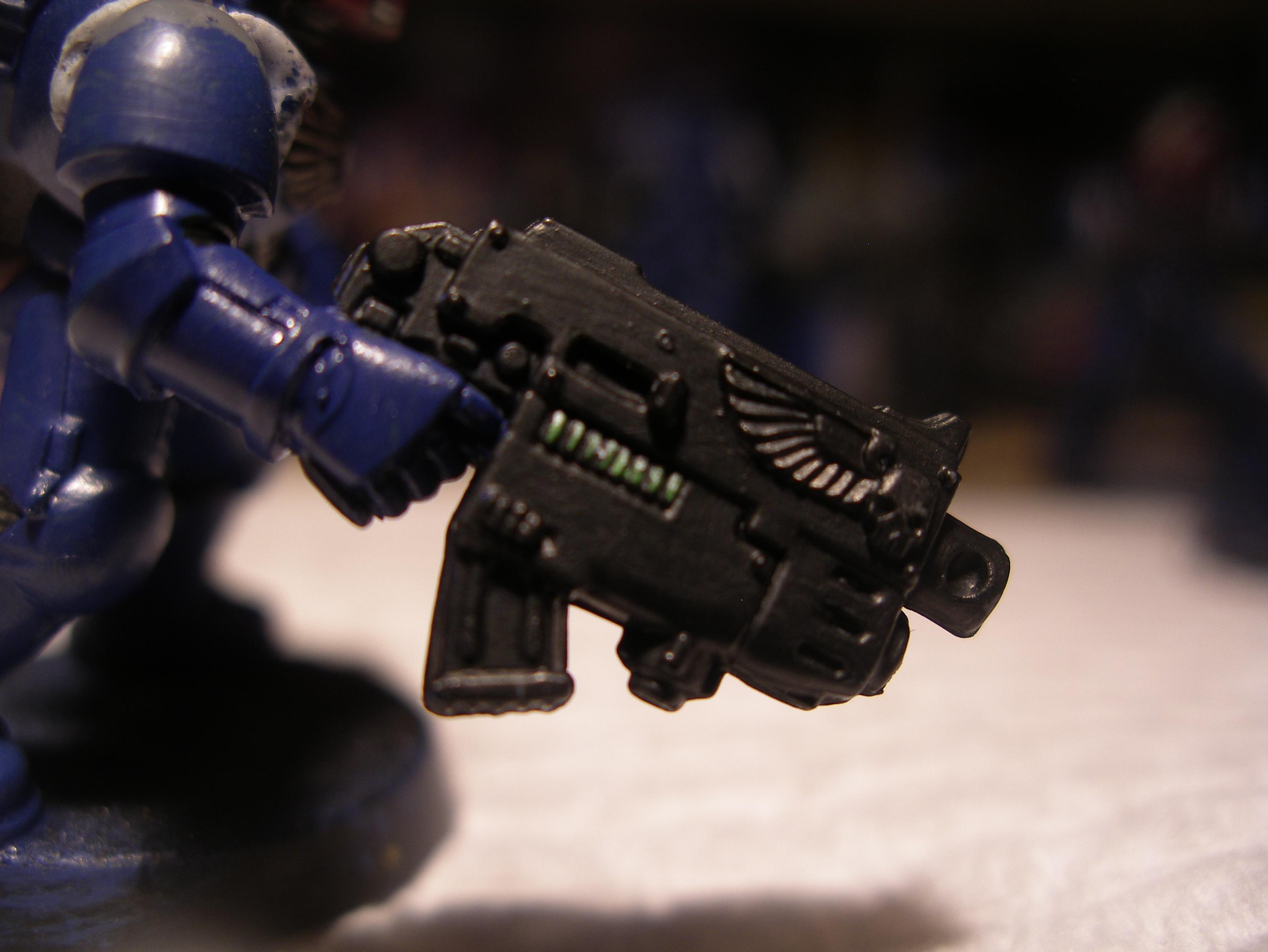 plasma gun detail