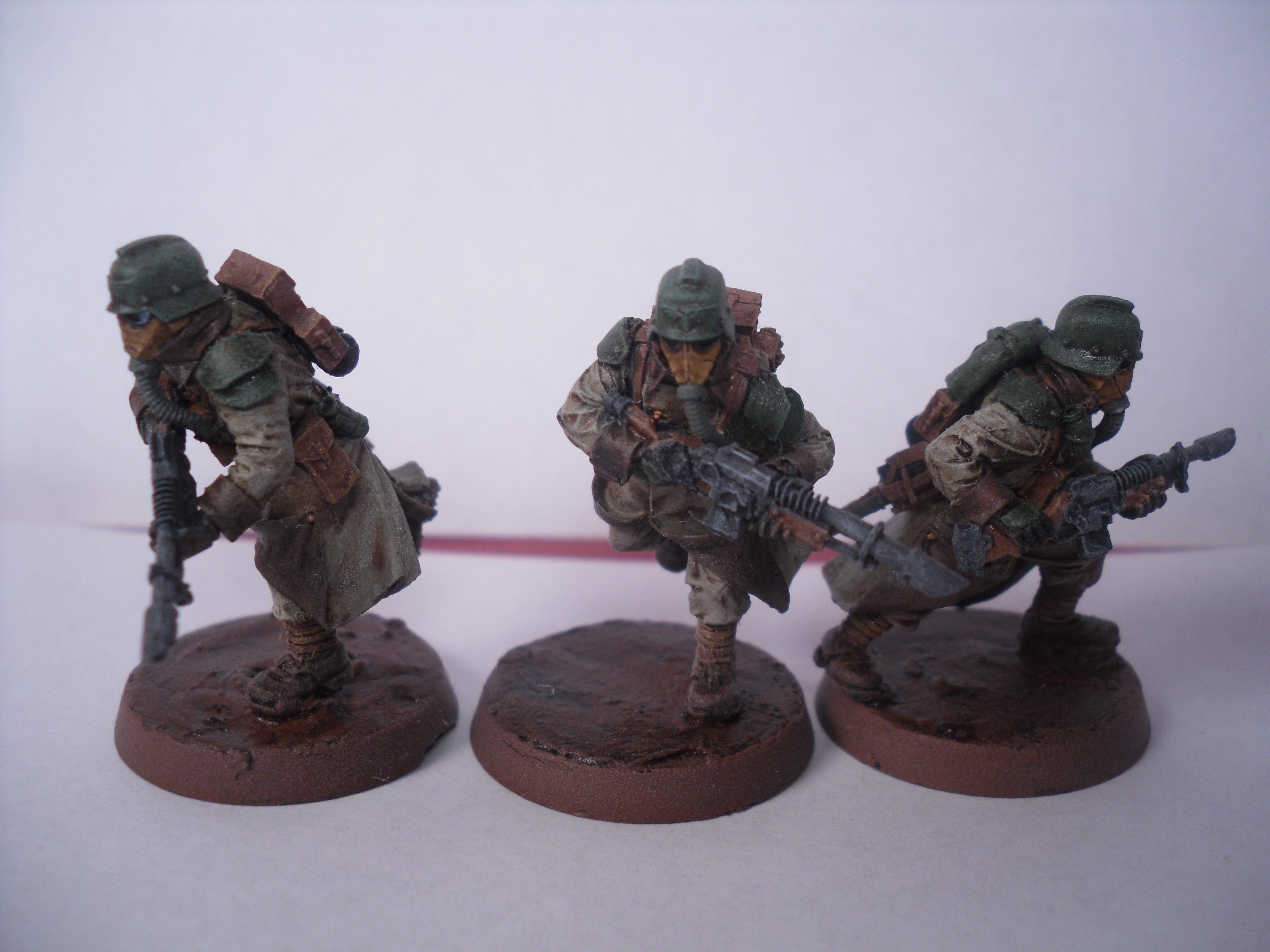 Death Korps of Krieg, Forge World, Infantry, Mud, Running