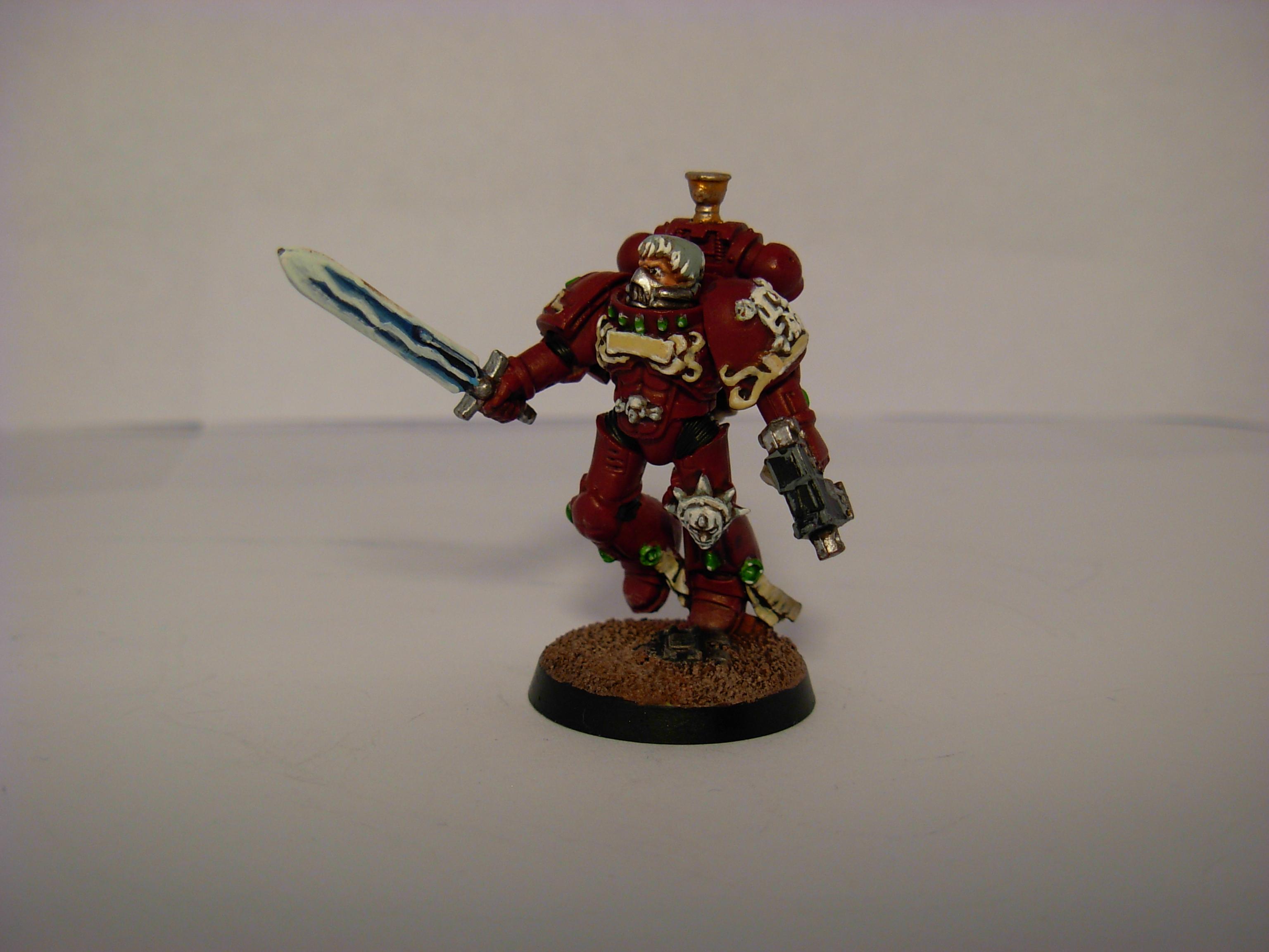 Space Marines, finally got a "better" pic of this dude, hate my camera, but what can i do?