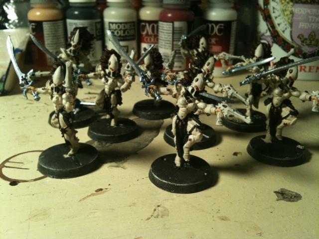 Eldar Ulthwe Banshees WIP