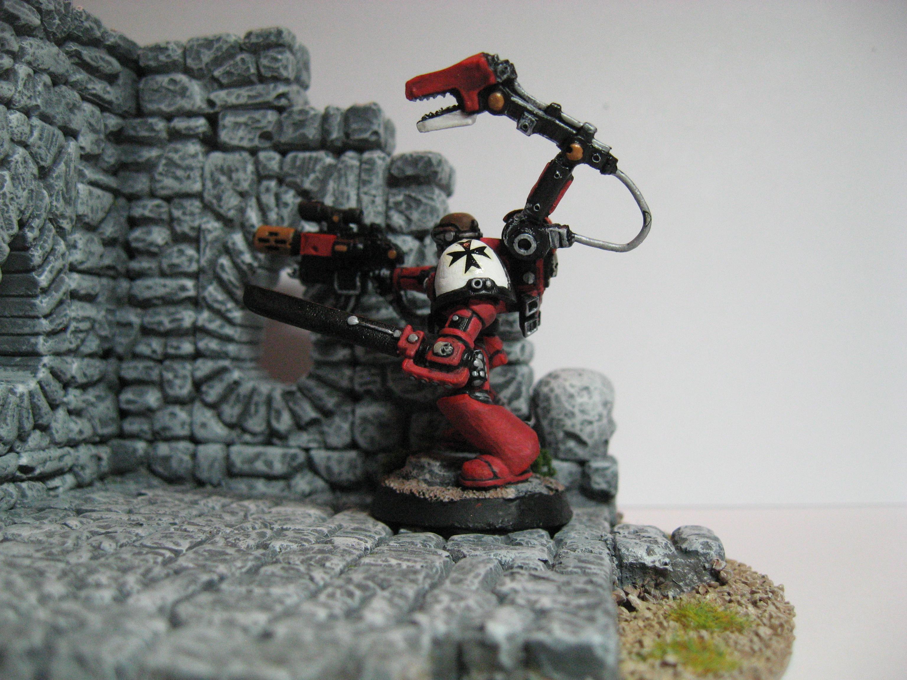 Black Templars, Meltagun, Techmarine, Templar