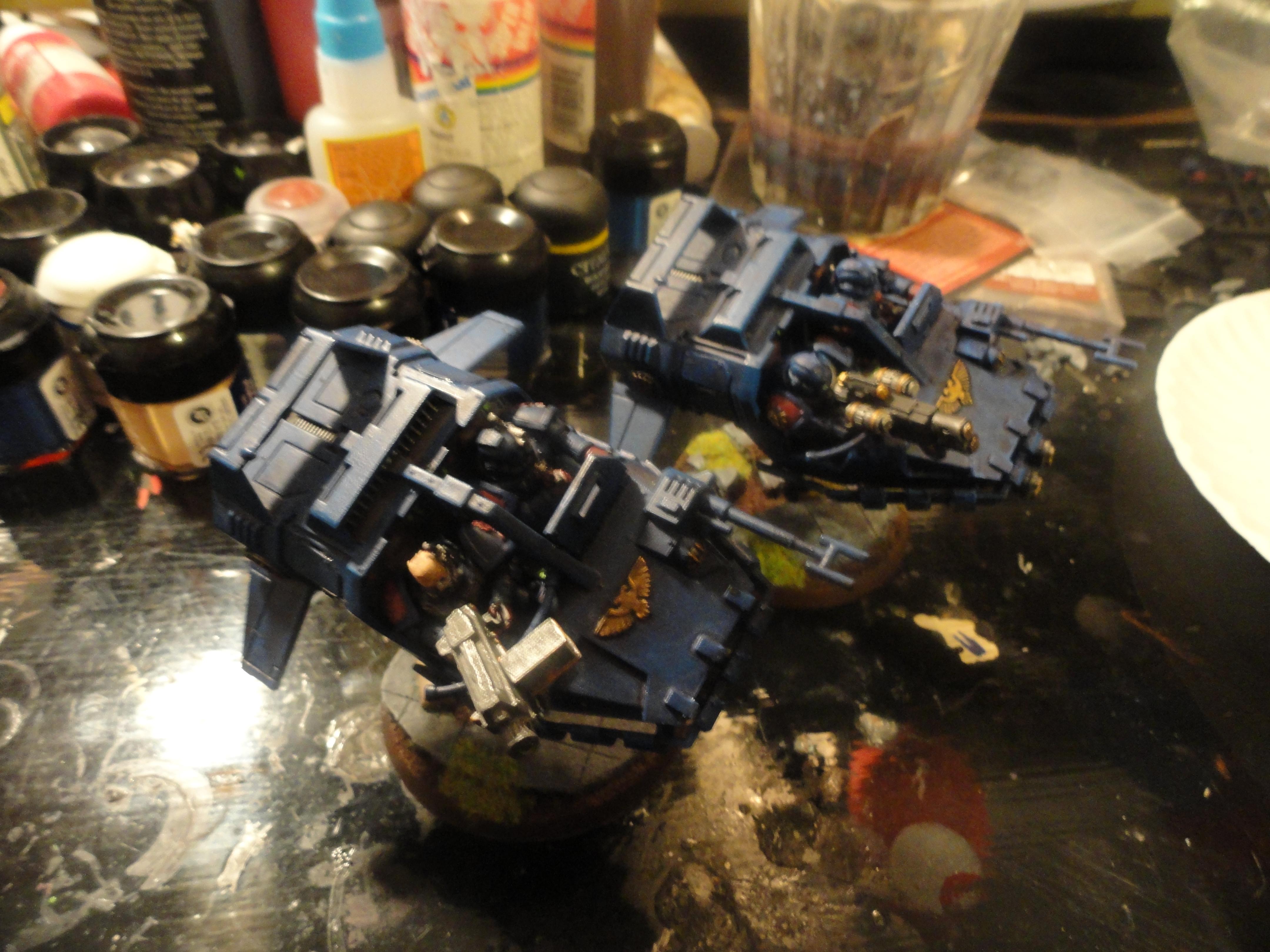 Crimson Fists Speeders