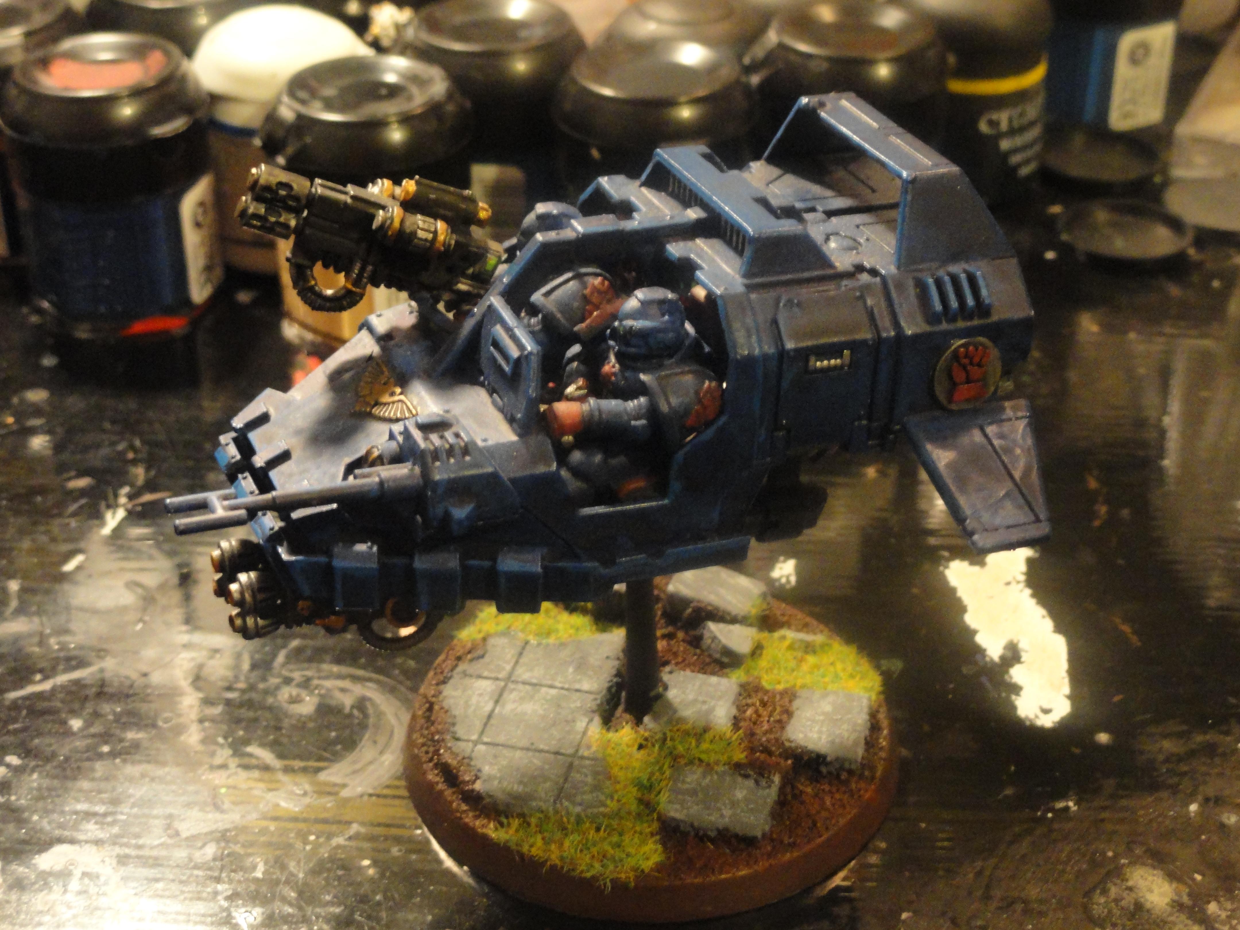 Crimson Fists Speeders