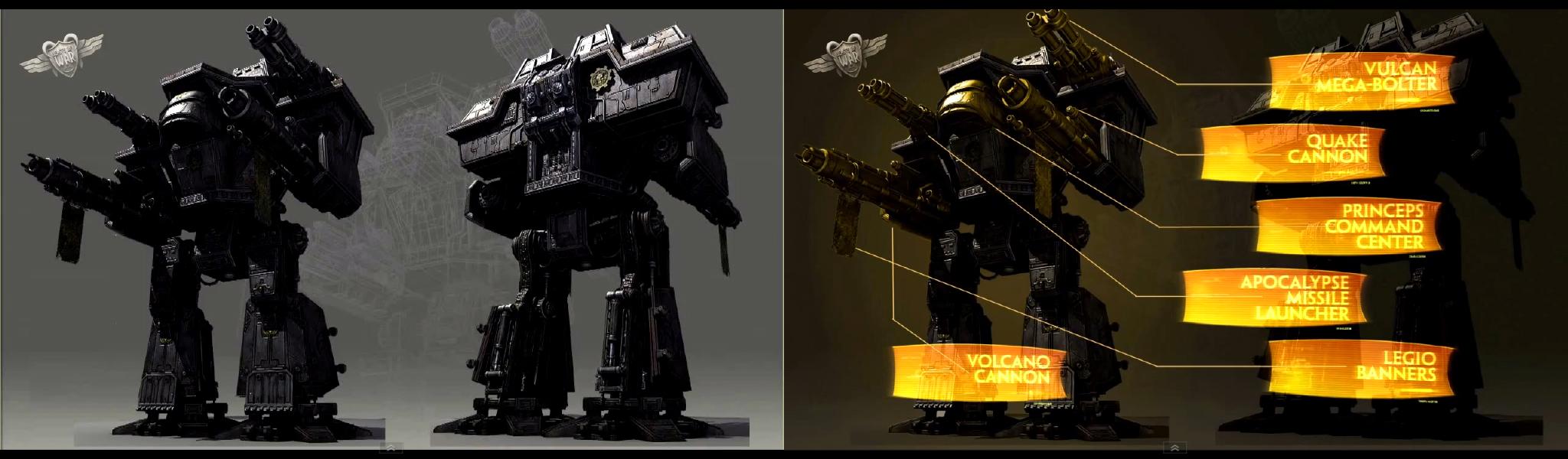 Space Marines, Titan, Warlord