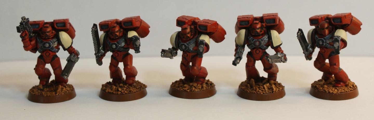 Assault squad. Srgt will come with next batch, as I didnt have any nice weapons at the time