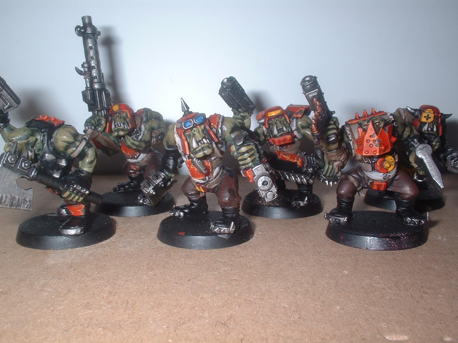 Boy, Orks, Mob so far
