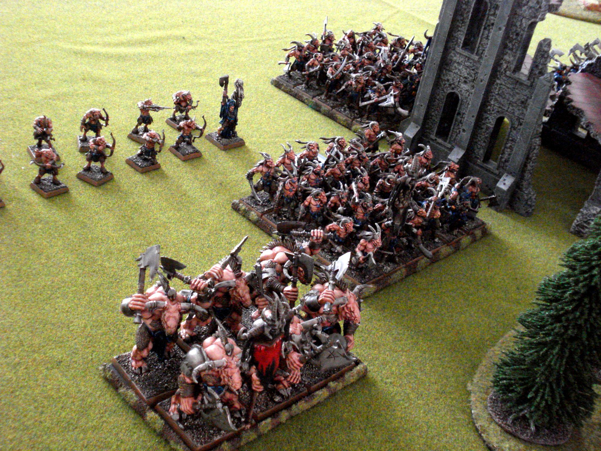 Beastmen, Beastmen Turn One B
