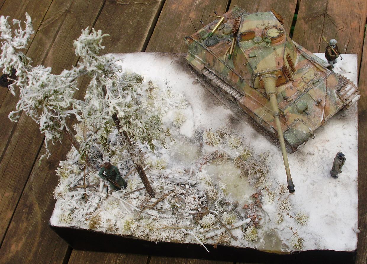 Germans, Snow, Tiger Ii, World War 2