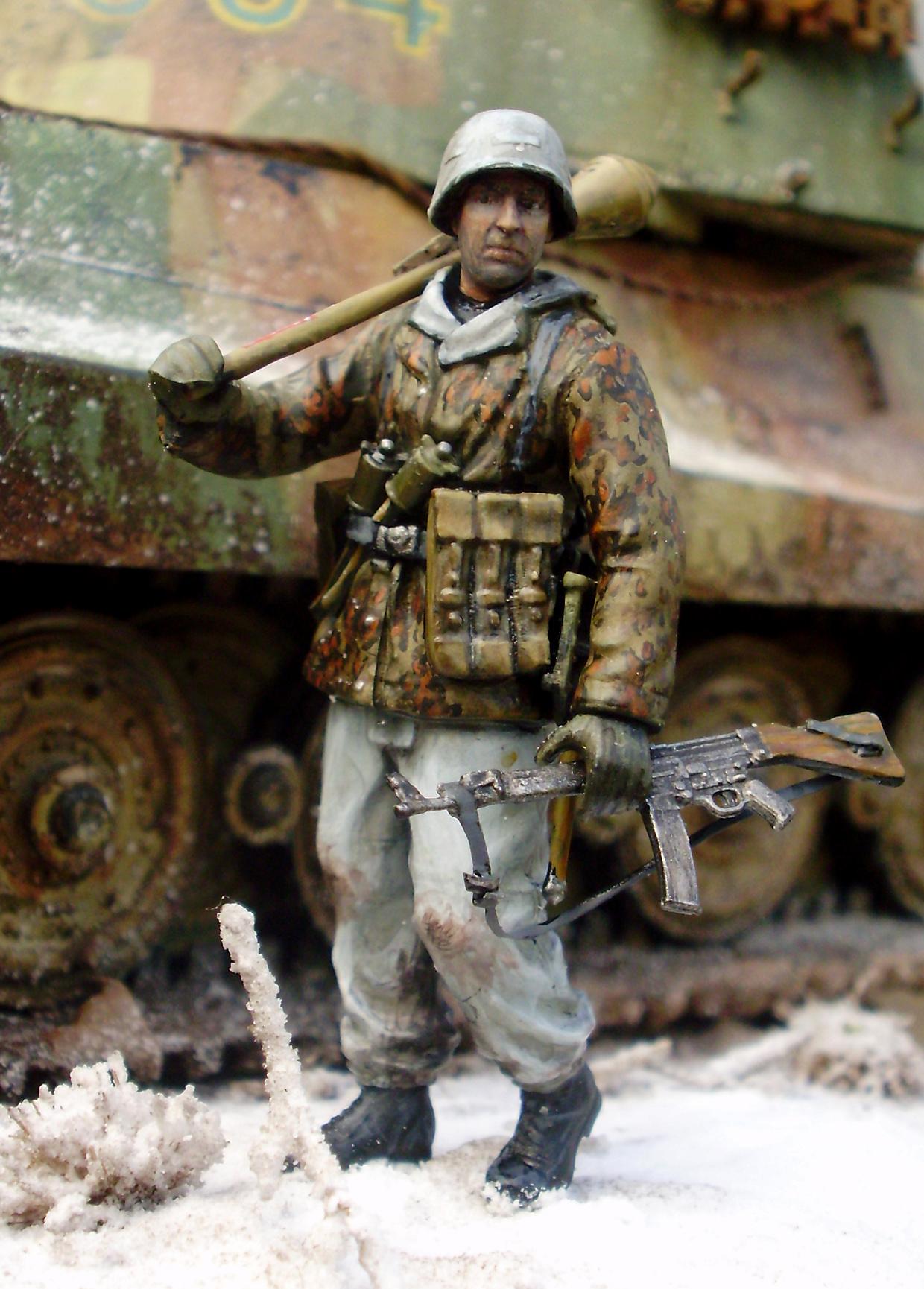 Germans, Snow, Tiger Ii, World War 2