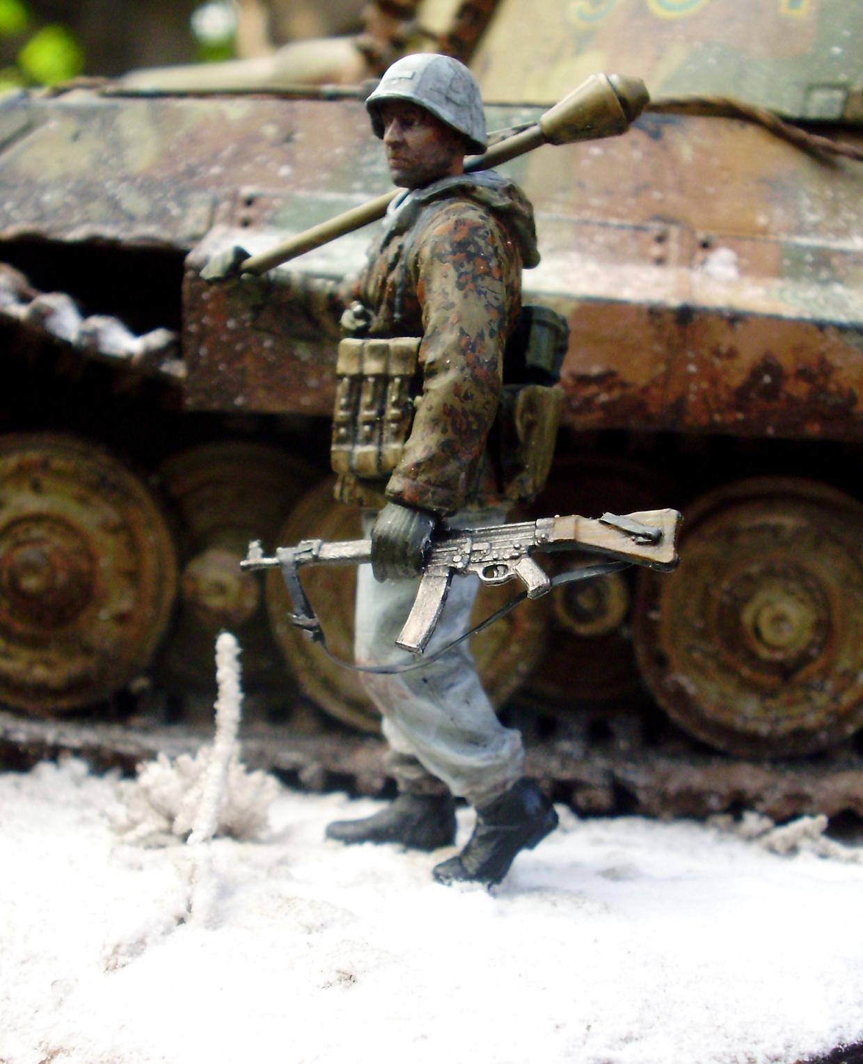 Germans, Snow, Tiger Ii, World War 2