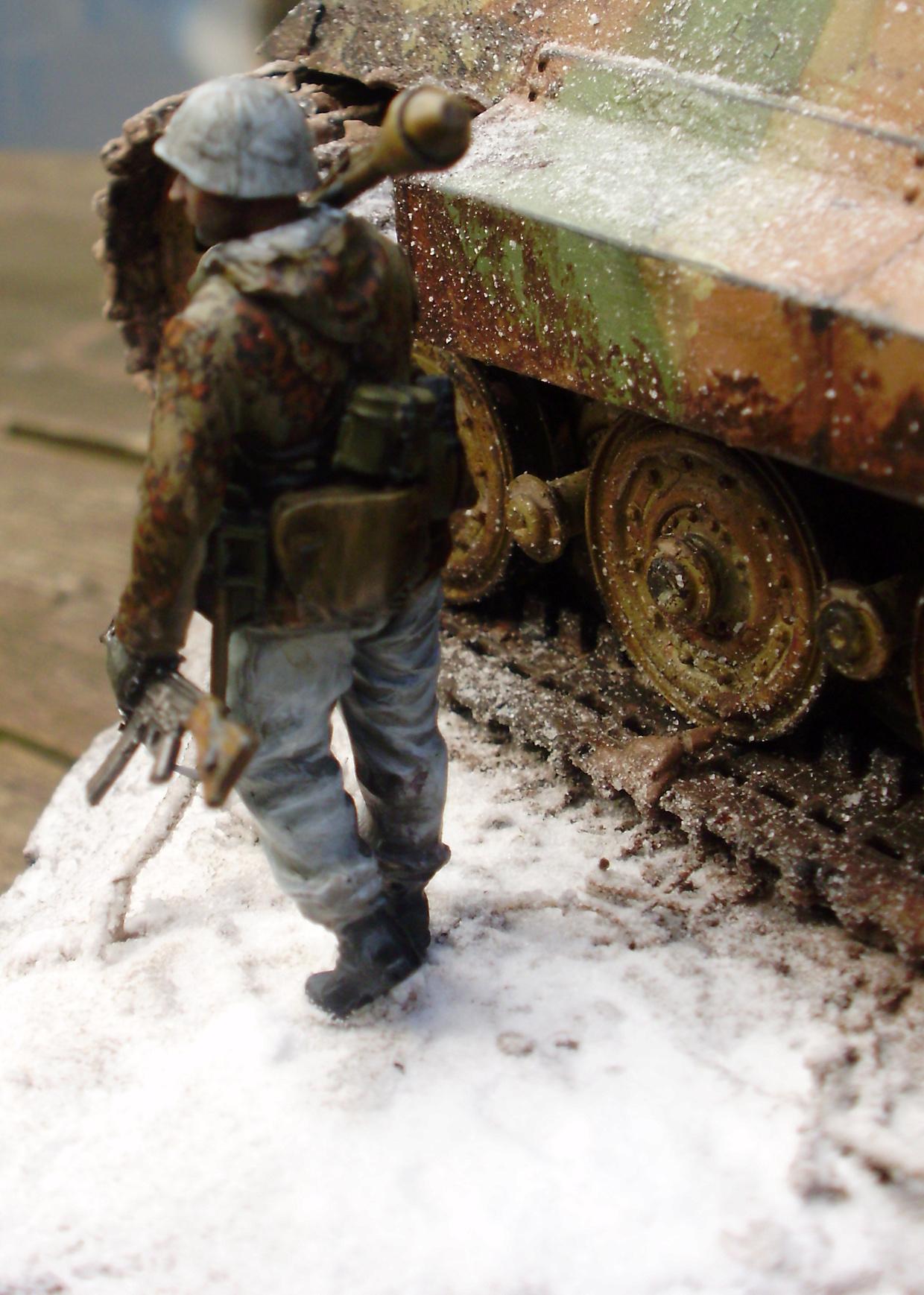 Germans, Snow, Tiger Ii, World War 2