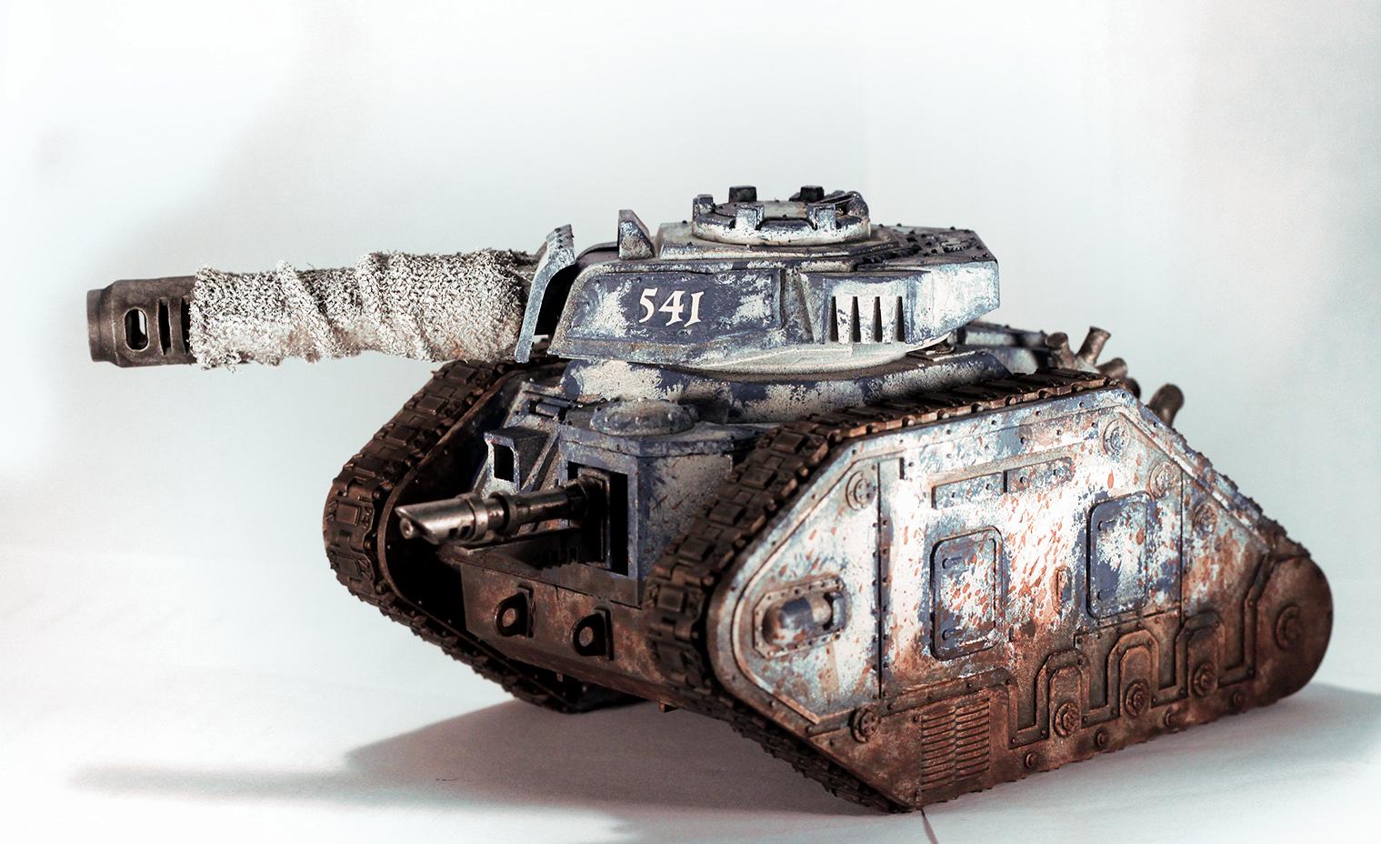 Imperial Guard, Leman Russ, Snow Camo