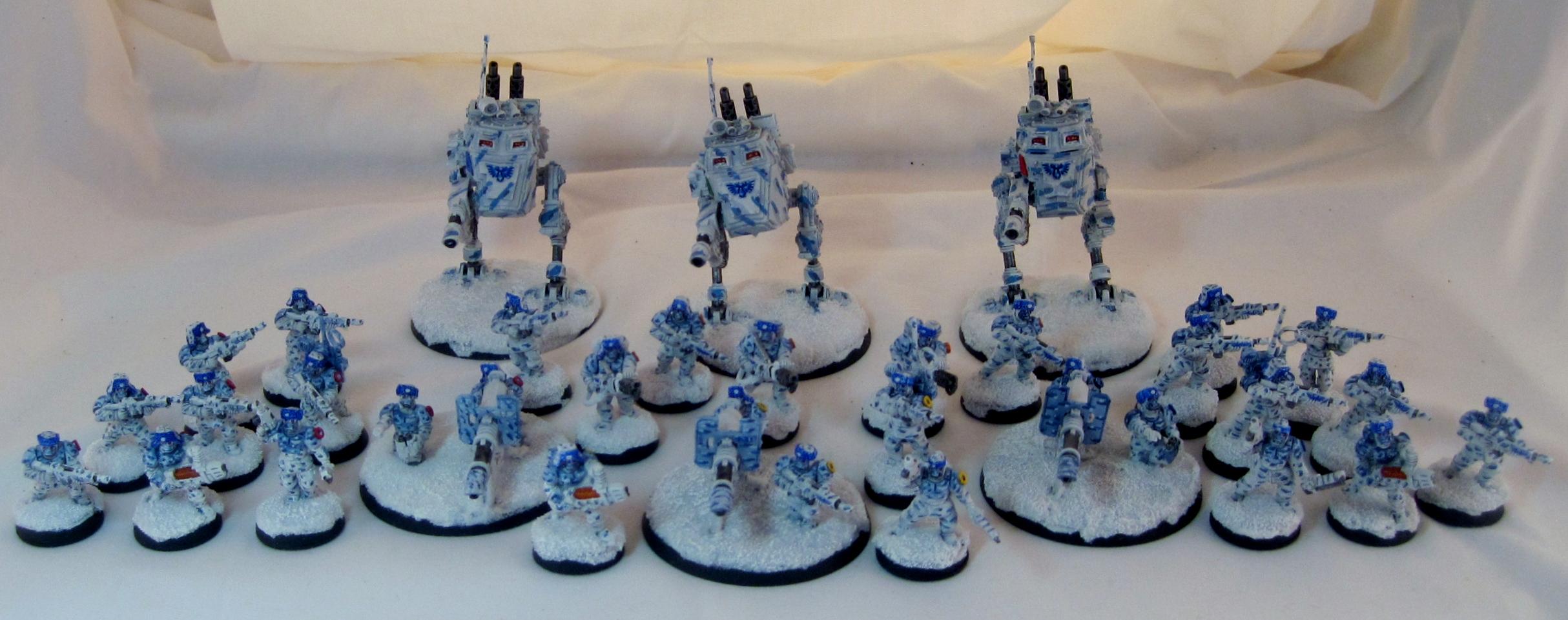 Cadians, Imperial Guard, Pig Iron, Snow, Winter