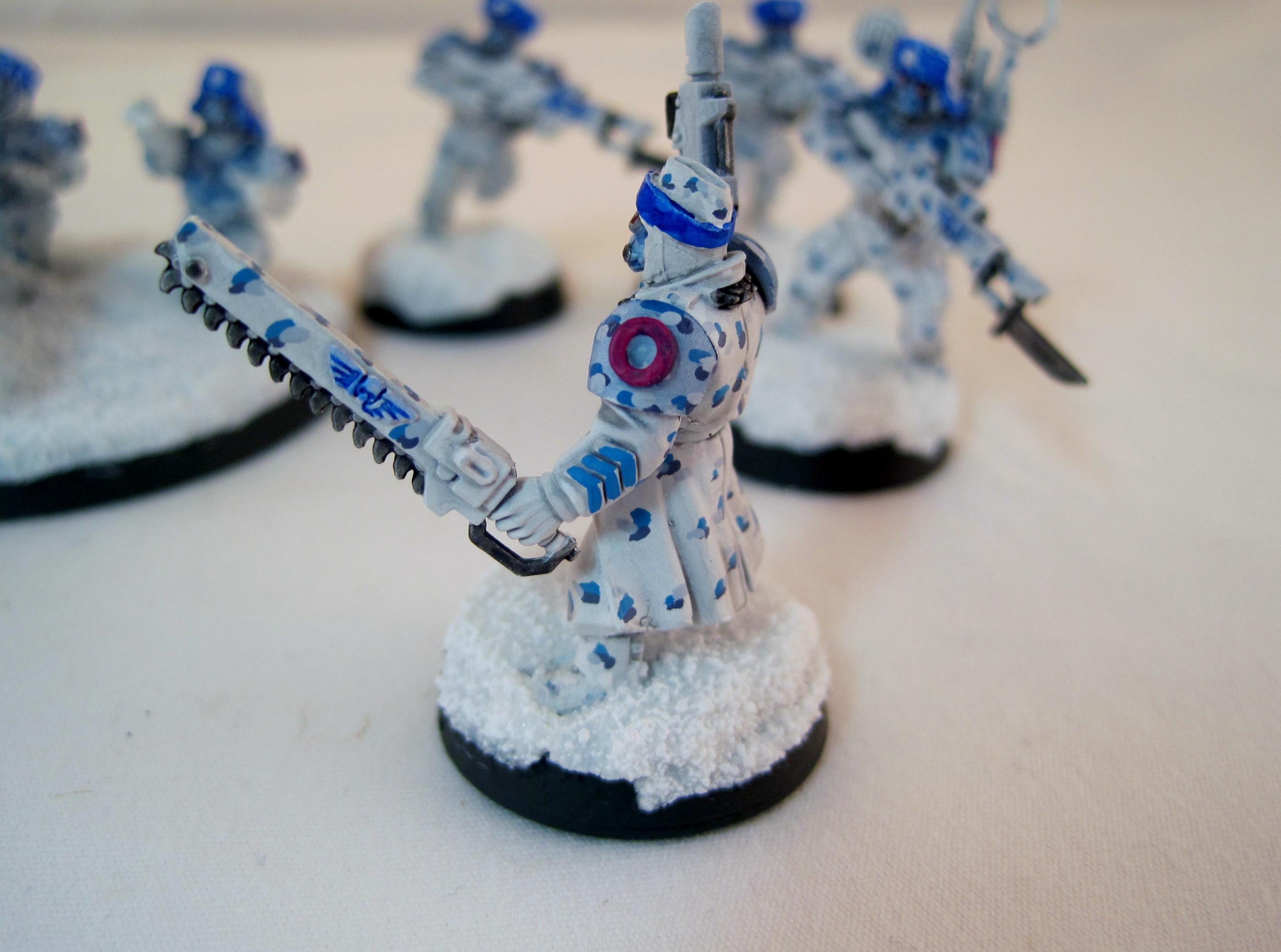 Winter - Veteran - Officer w Chainsword