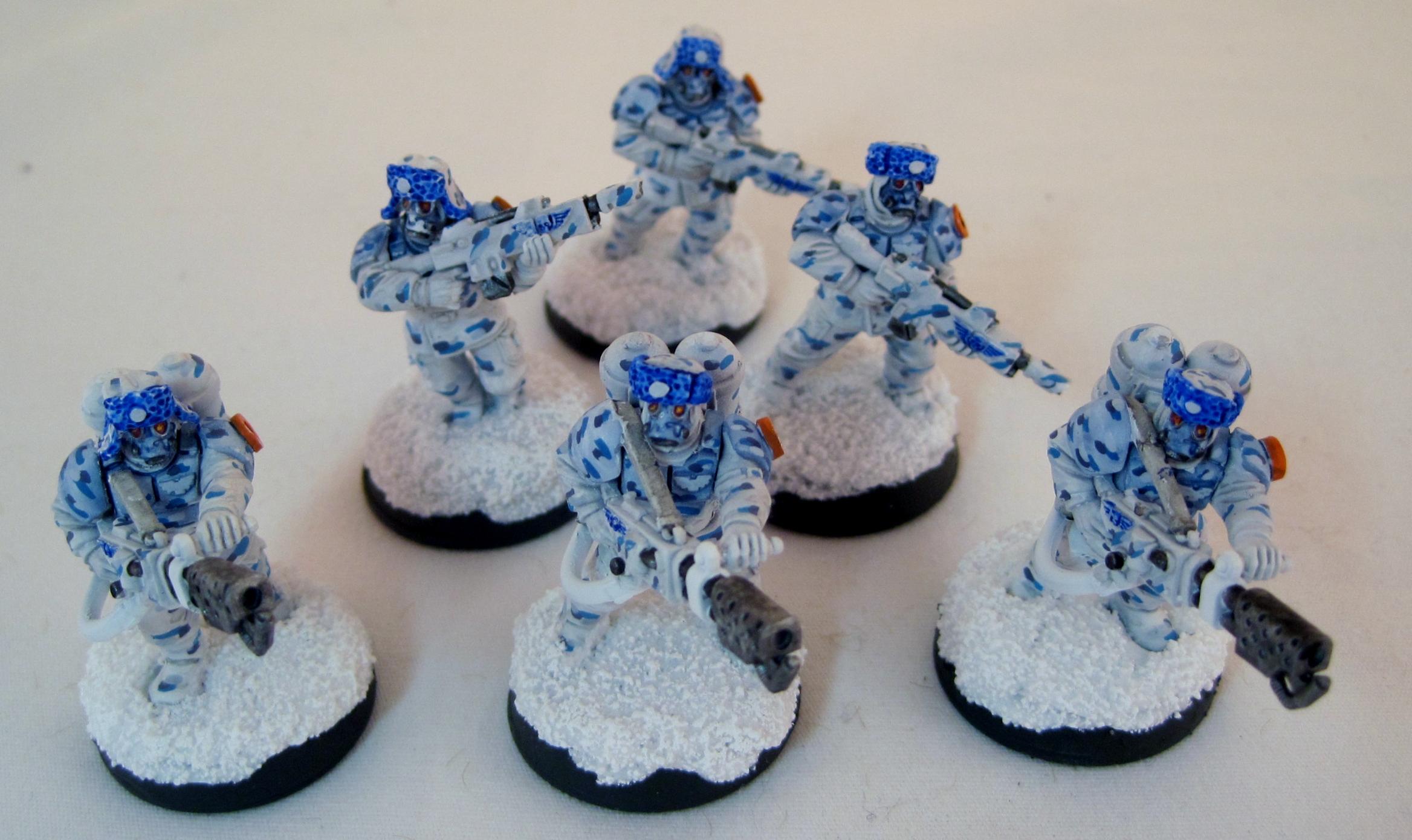 Camouflage, Imperial Guard, Warhammer 40,000, Winter