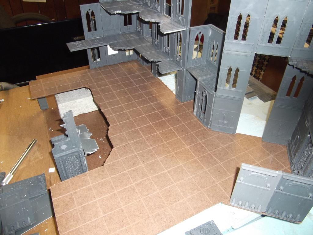 Ground floor with damage 