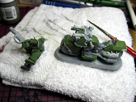 Space Marines, Warhammer 40,000, Work In Progress
