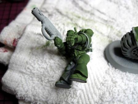 Space Marines, Warhammer 40,000, Work In Progress
