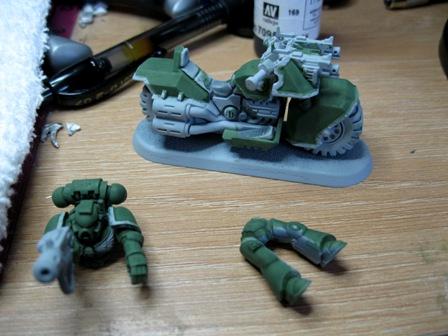 Space Marines, Warhammer 40,000, Work In Progress