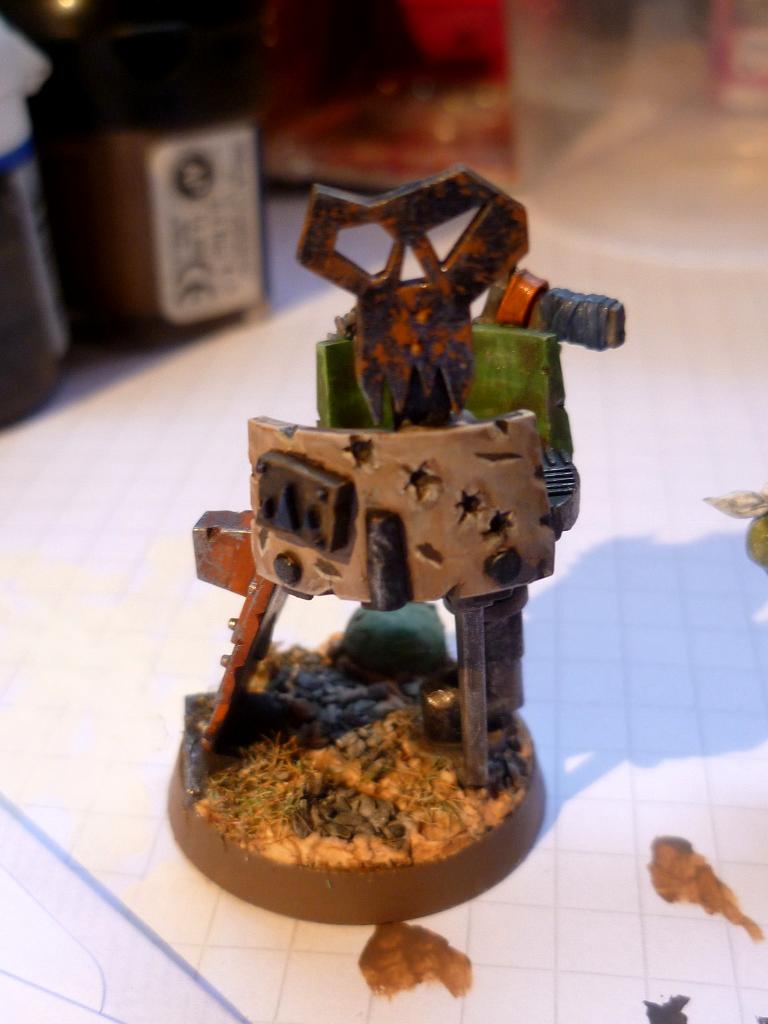 Gretchin, Weathered, Work In Progress
