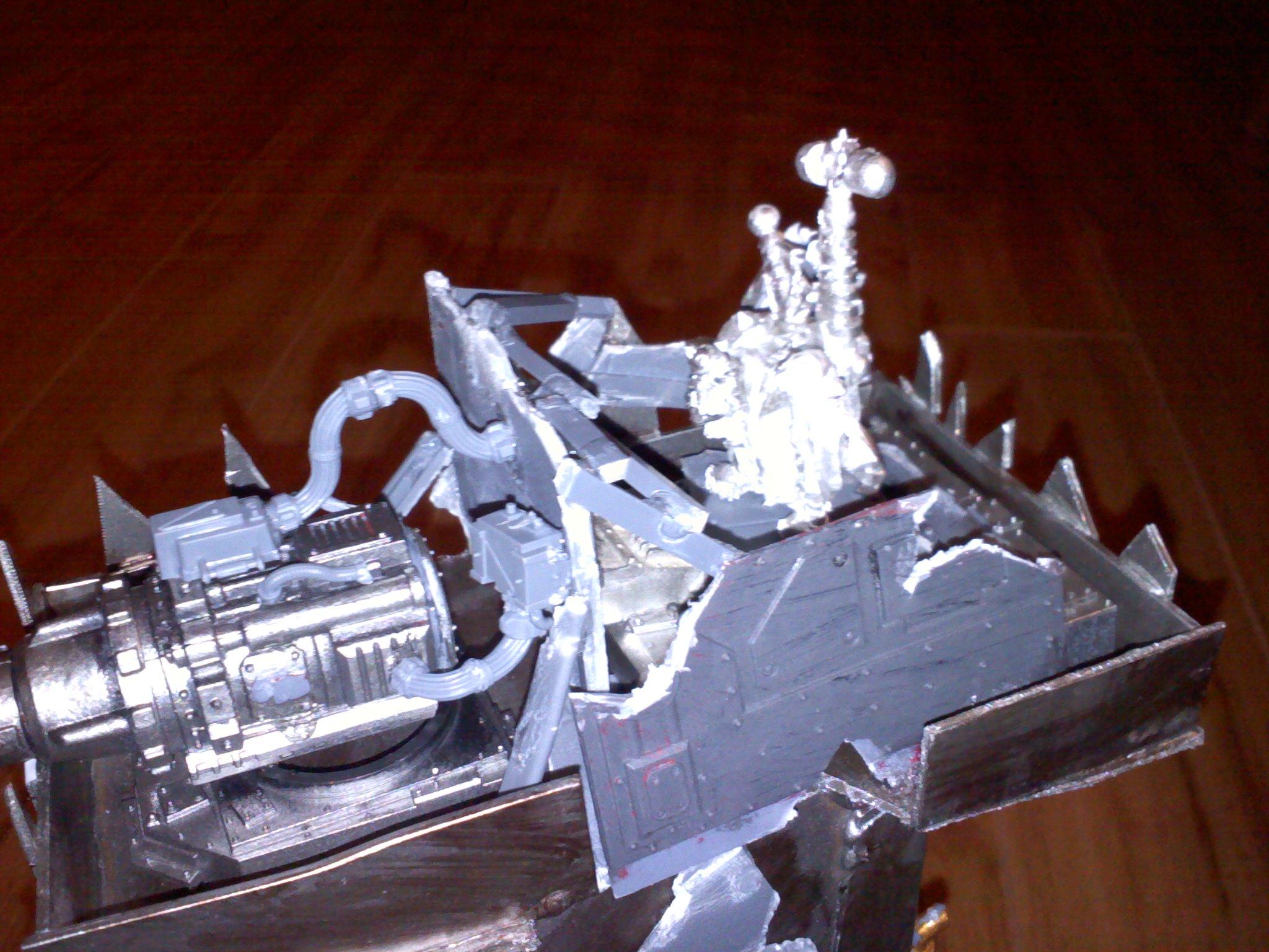 the big meks control tower, complete with volcano cannon
