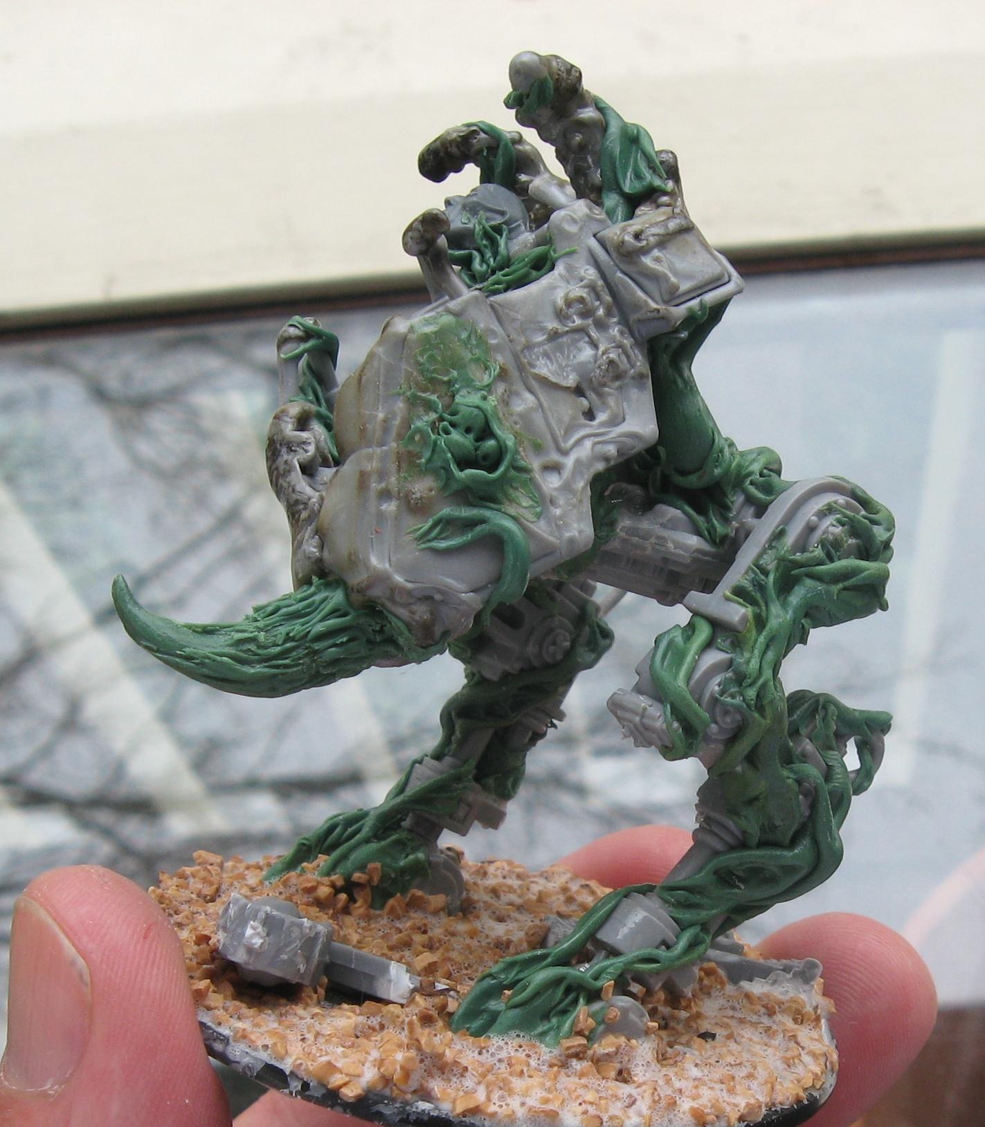 Chaos Daemons, Conversion, Daemon Prince, Daemons, Harrowed, Nurgle
