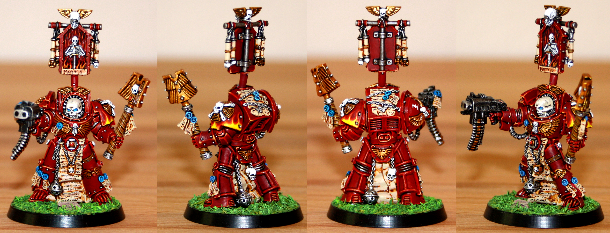 Chaplain, Inquisition, Red Hunters, Space Marines, Terminator Armor