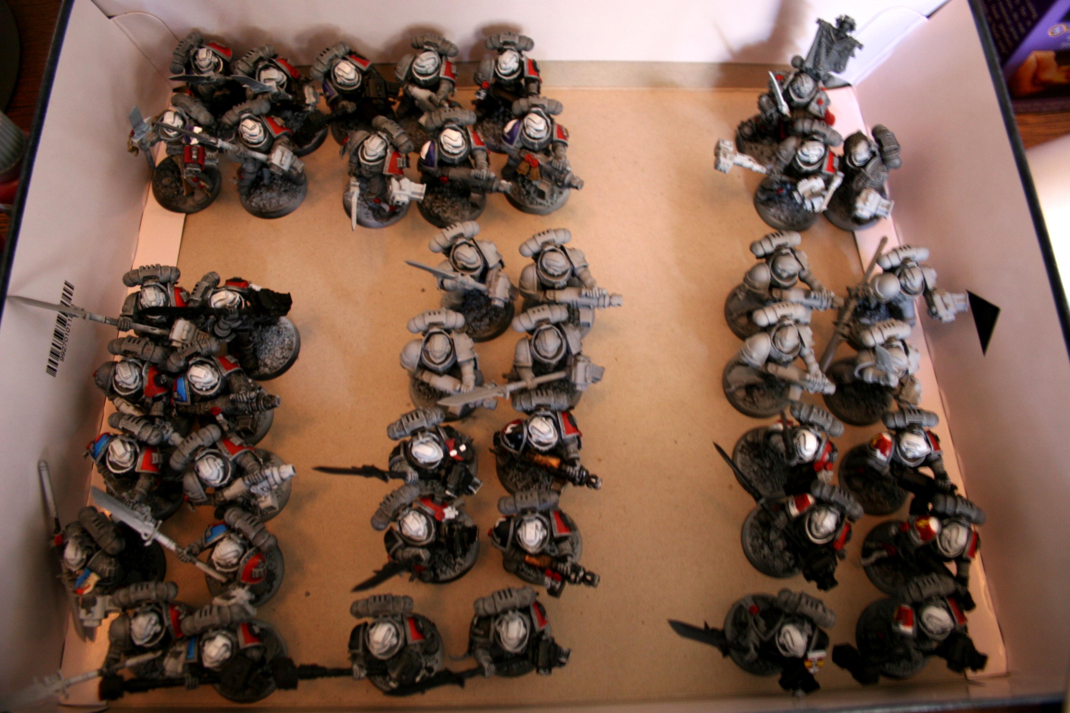 Castellan, Crowe, Drybrush, Grey, Grey Knights, Purifier