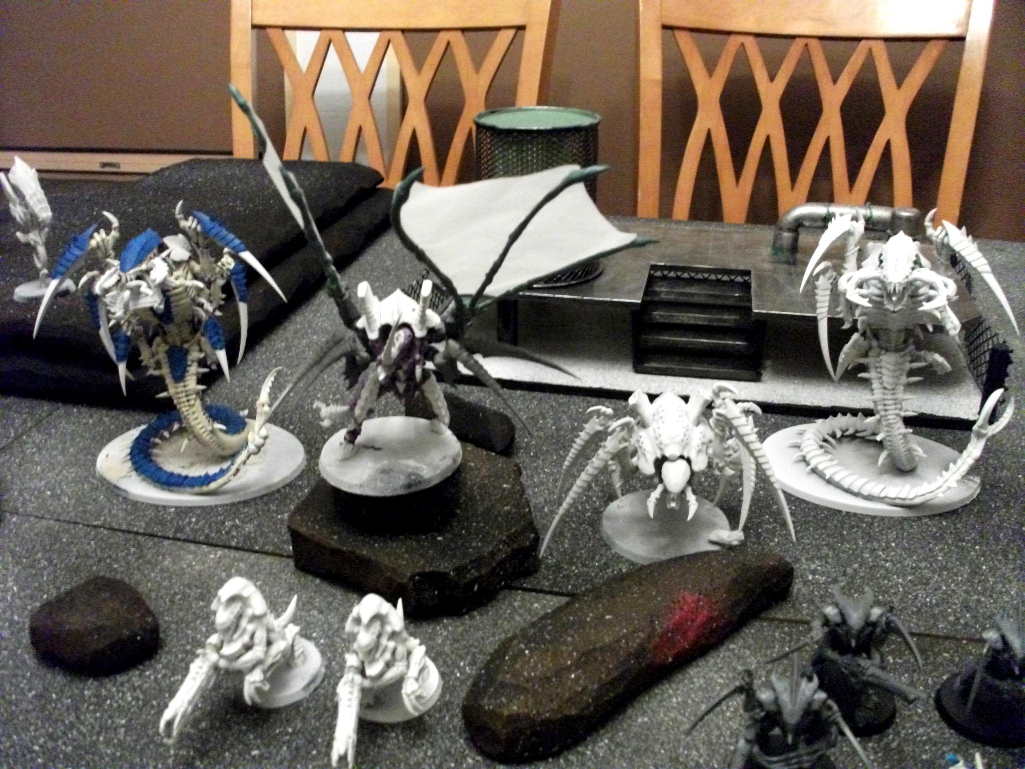 Genestealer, Hormagaunts, Tervigon, Trygon, Tyranids