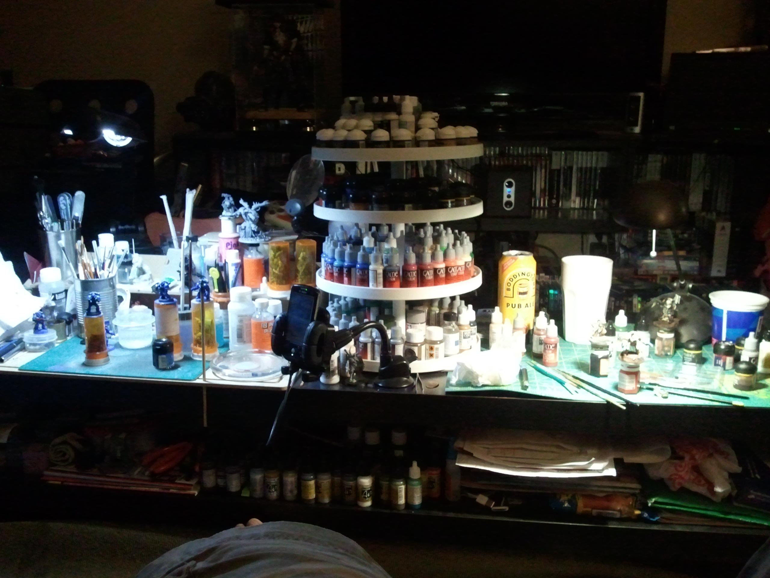 the work table