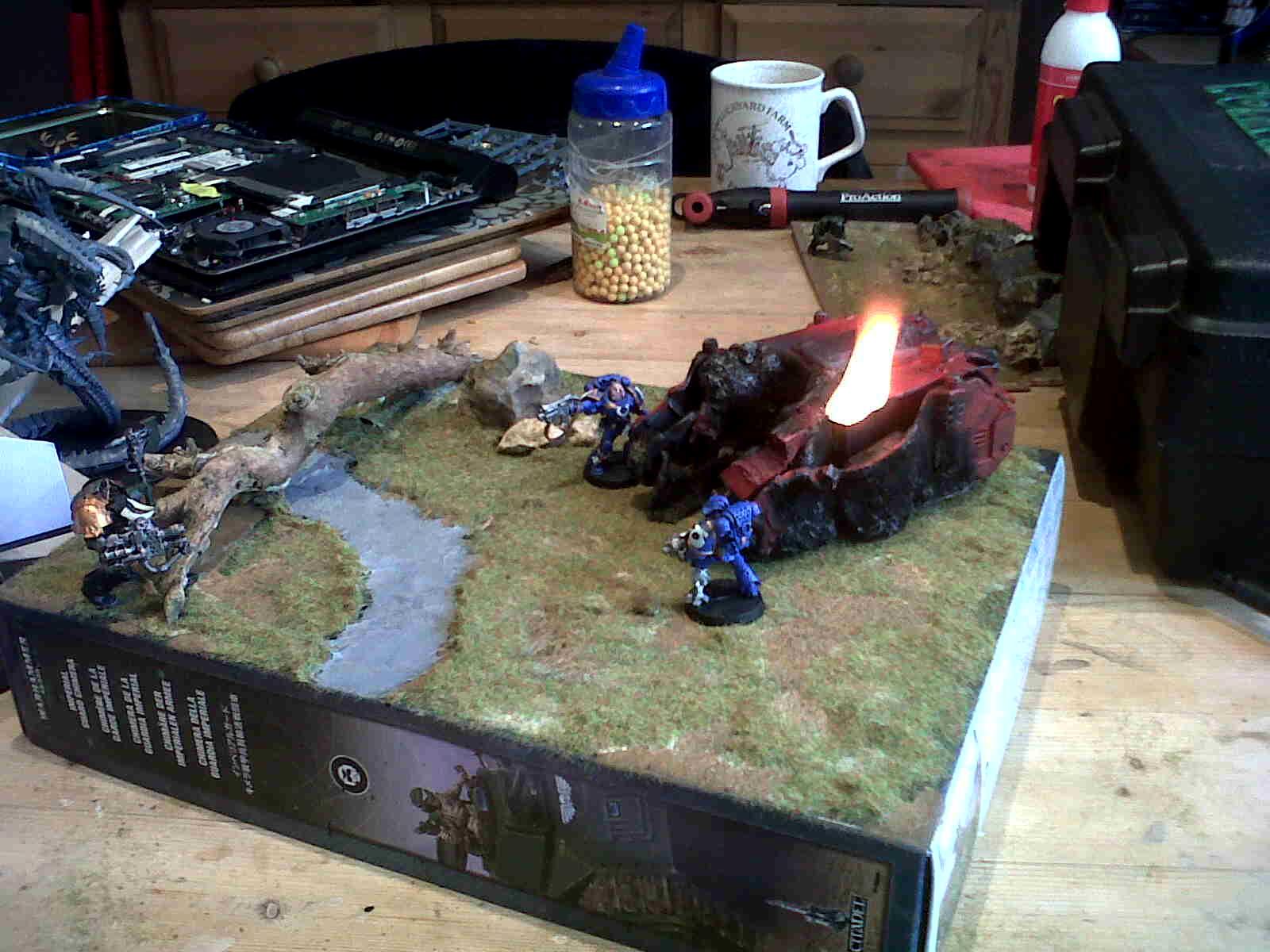 New Diorama Of Exploded Rhino Caused By Termi