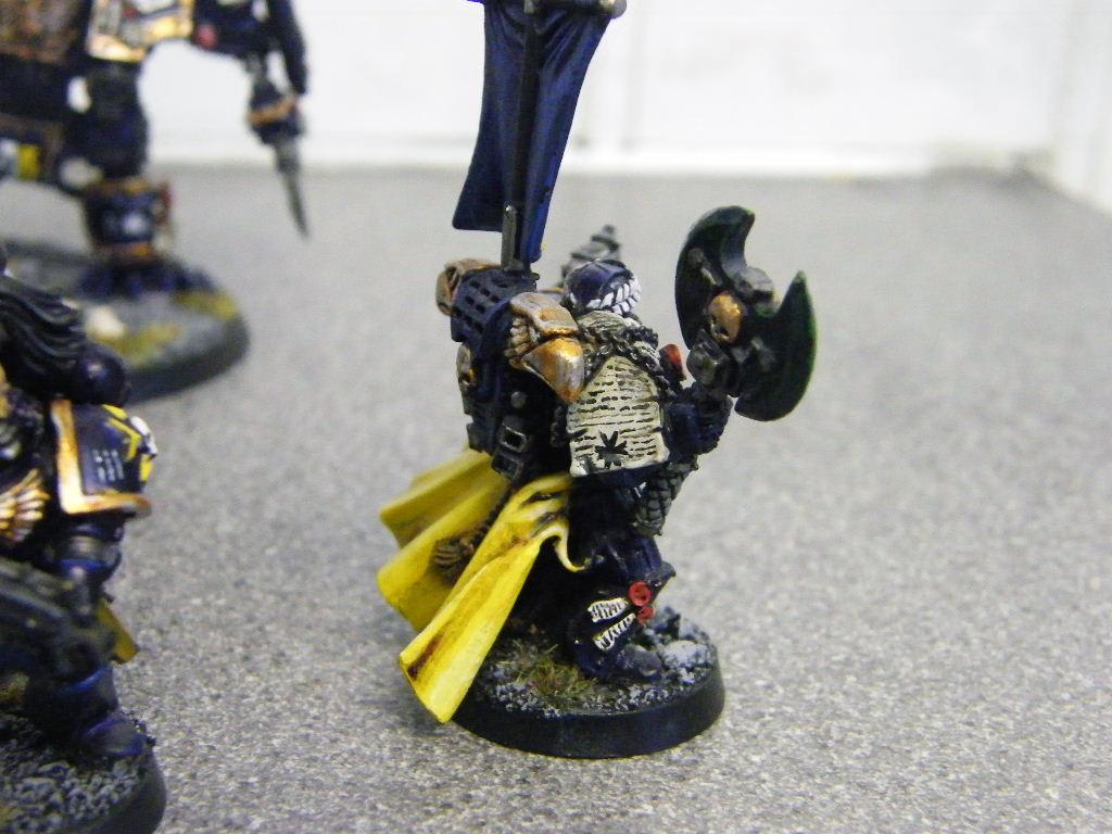 Captain, Imperial Paladins, Scroll, Space Marines, Warhammer 40,000