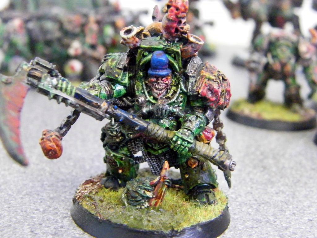 Chaos, Chaos Lord, Chaos Space Marines, Death Guard, Warhammer 40,000