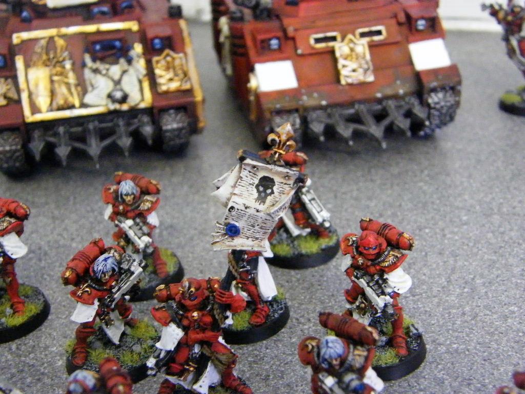 Banner, Imagifier, Scroll, Sisters Of Battle, Warhammer 40,000