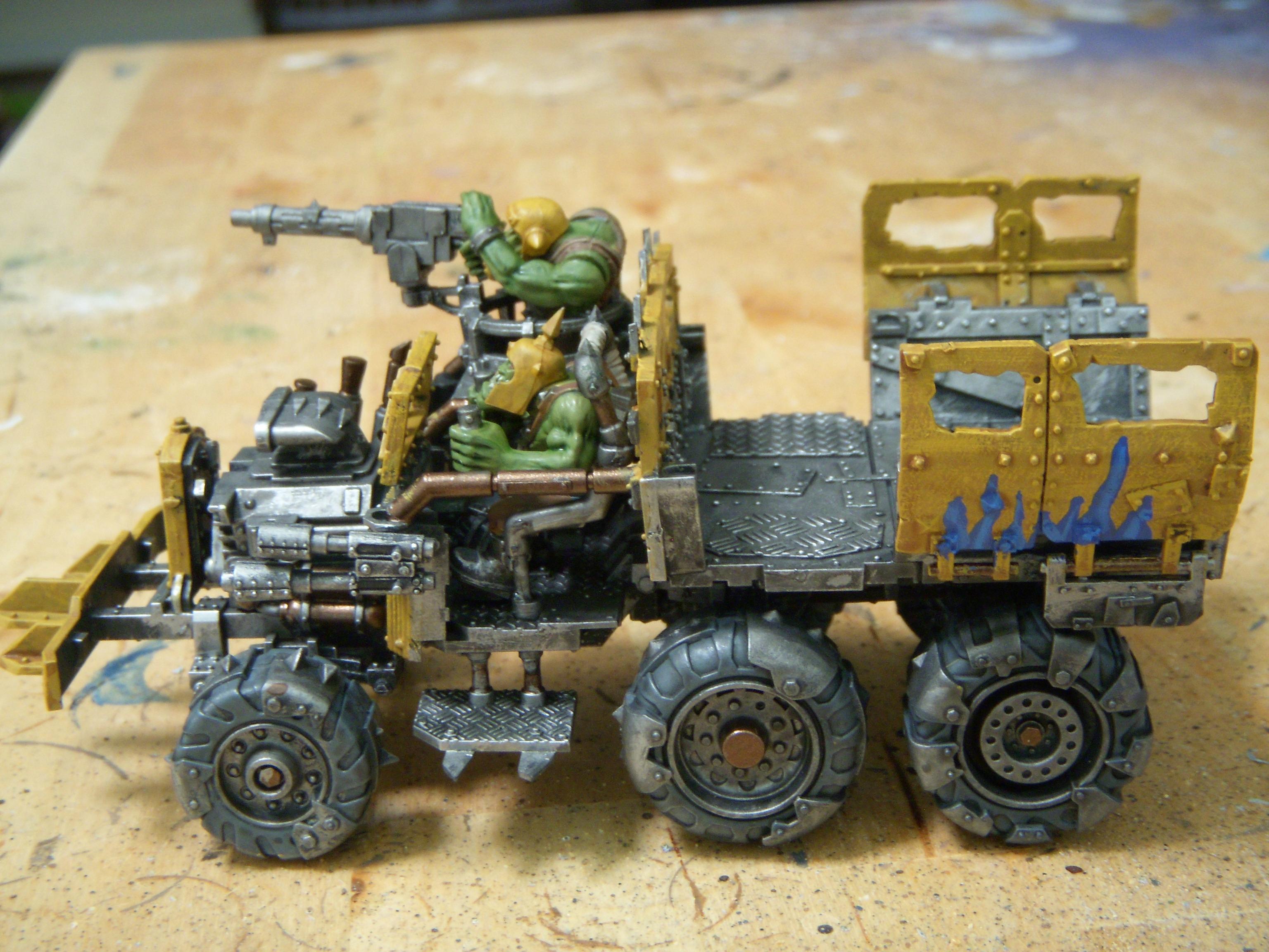 Bad Moon Orks, Imperial Guard Mordian Iron Guard Bad Moon Orks, Mordian Imperial Guard