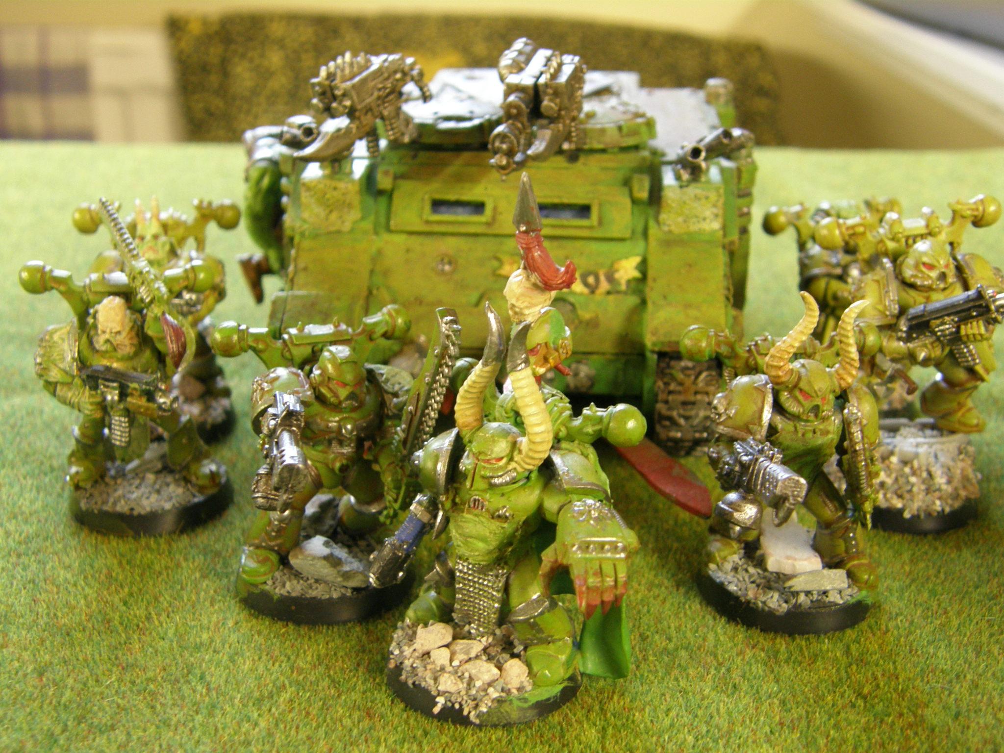 Death Guard, Nurgle, Plague Marines