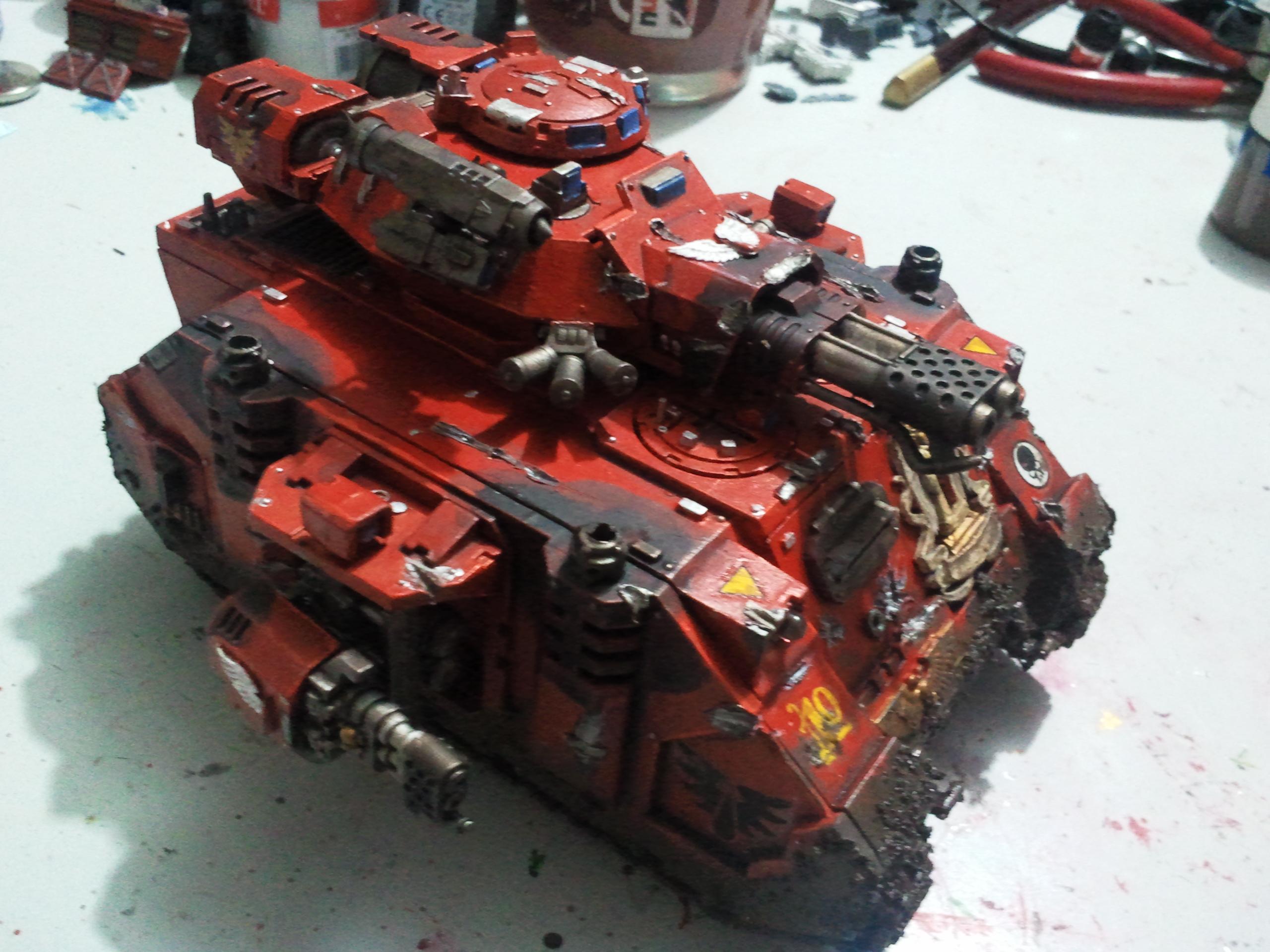 Baal Predator, Blood Angels, Predator, Space Marines - Gallery - DakkaDakka