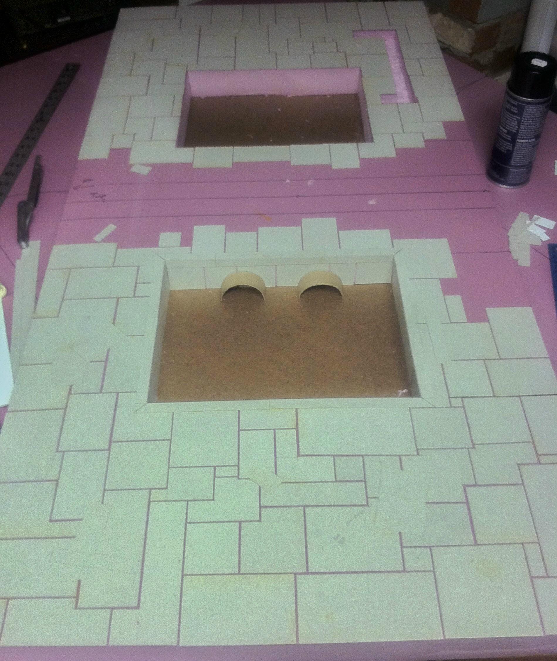 Terrain Wip, centerboard wip