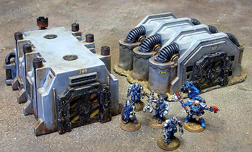 Bunker, Generator, Terrain