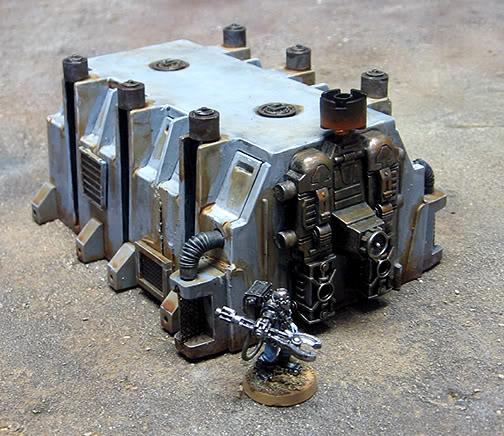 Awesome Tabletop Terrain, Bunker, Conversion, Imperium, Scnery, Terrain, Warhammer 40,000