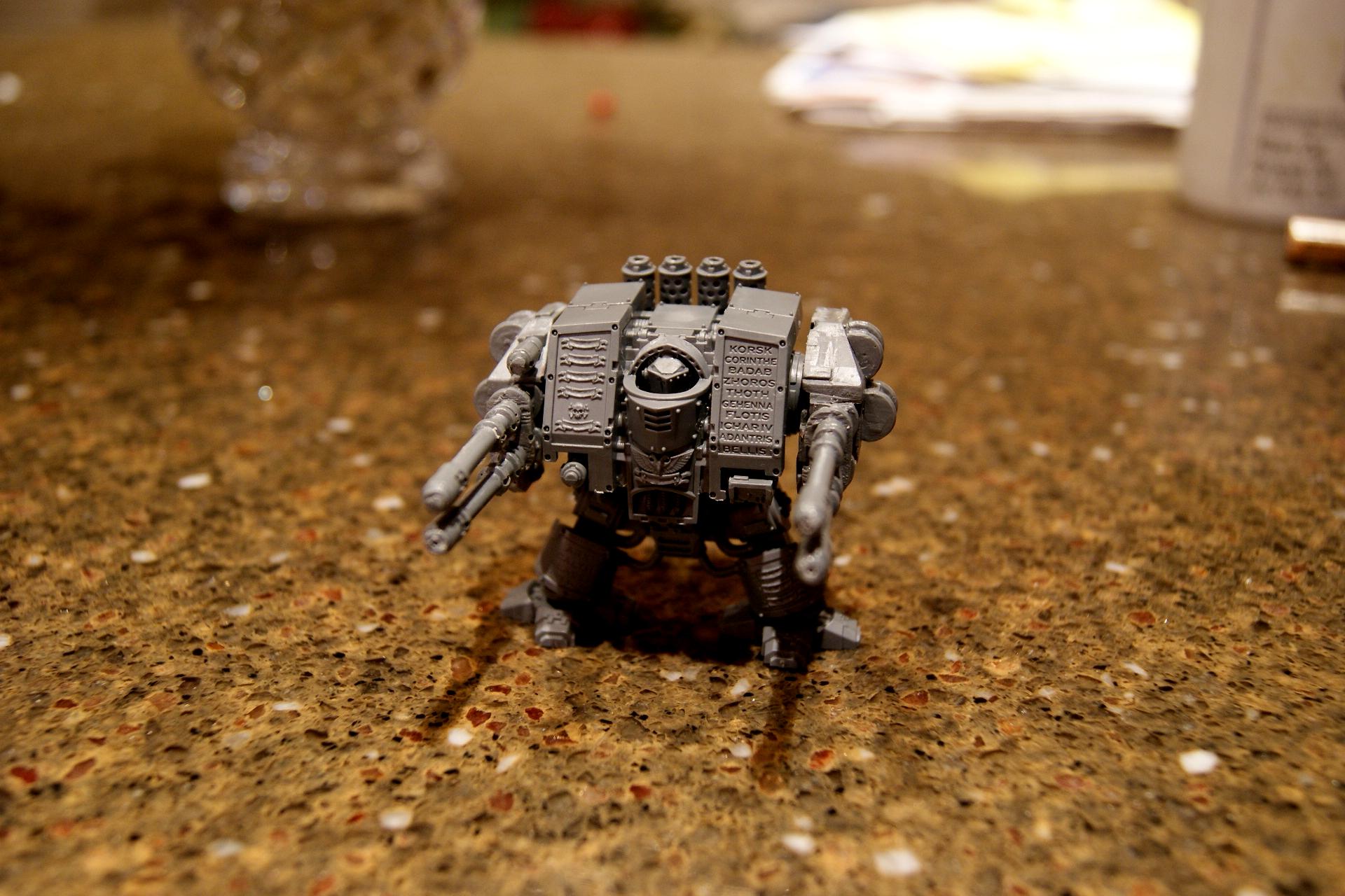 Conversion, Dakkadread, Dreadnought, Resin, Resin Casting