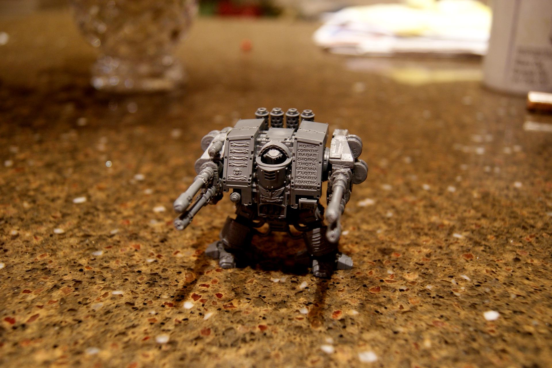 Conversion, Dakkadread, Dreadnought, Resin, Resin Casting