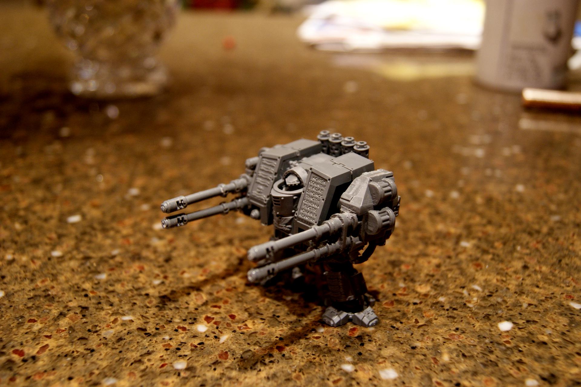 Conversion, Dakkadread, Dreadnought, Resin, Resin Casting