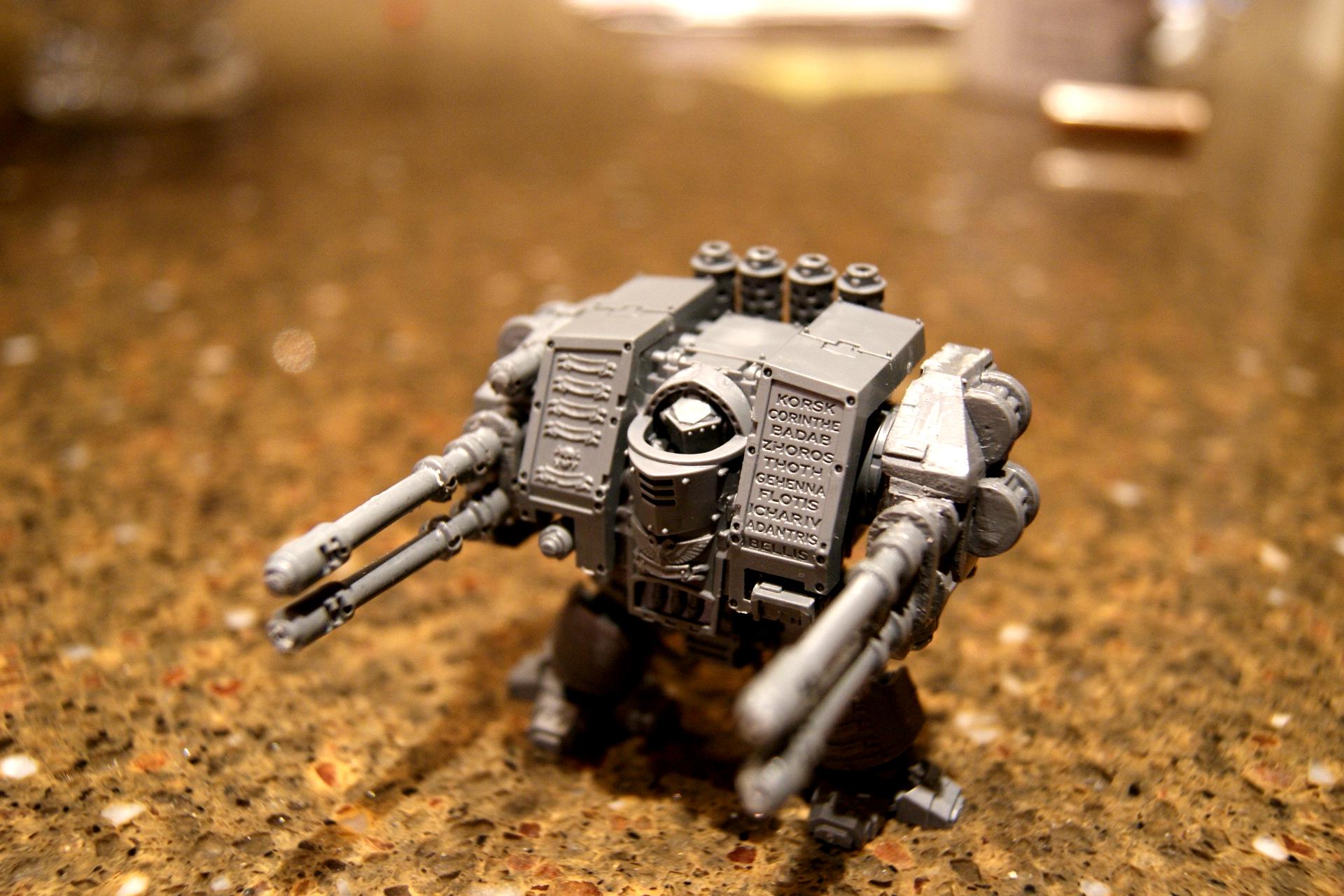 Conversion, Dakkadread, Dreadnought, Resin, Resin Casting