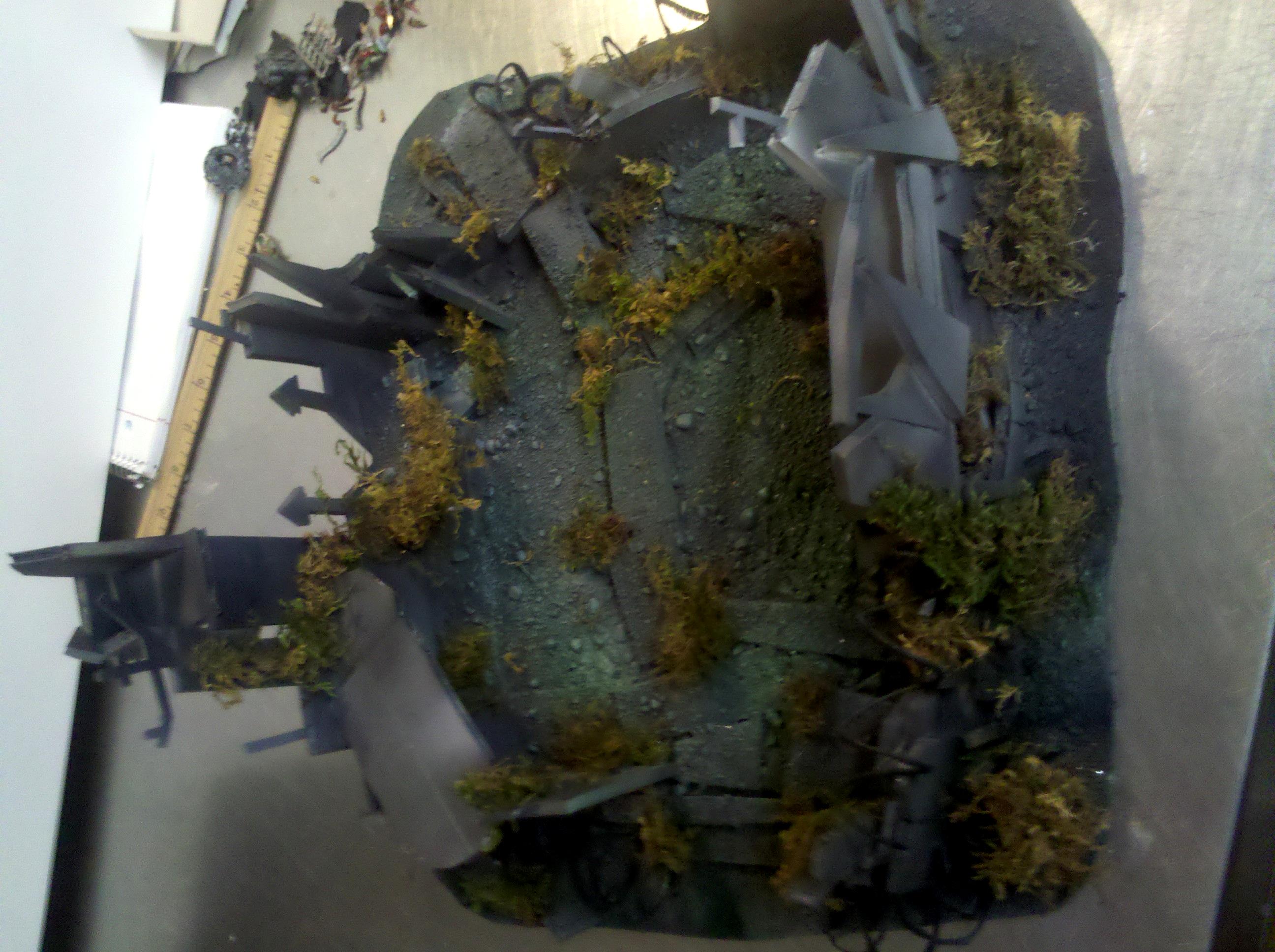 Ruins, Terrain, Overgrown ruins
