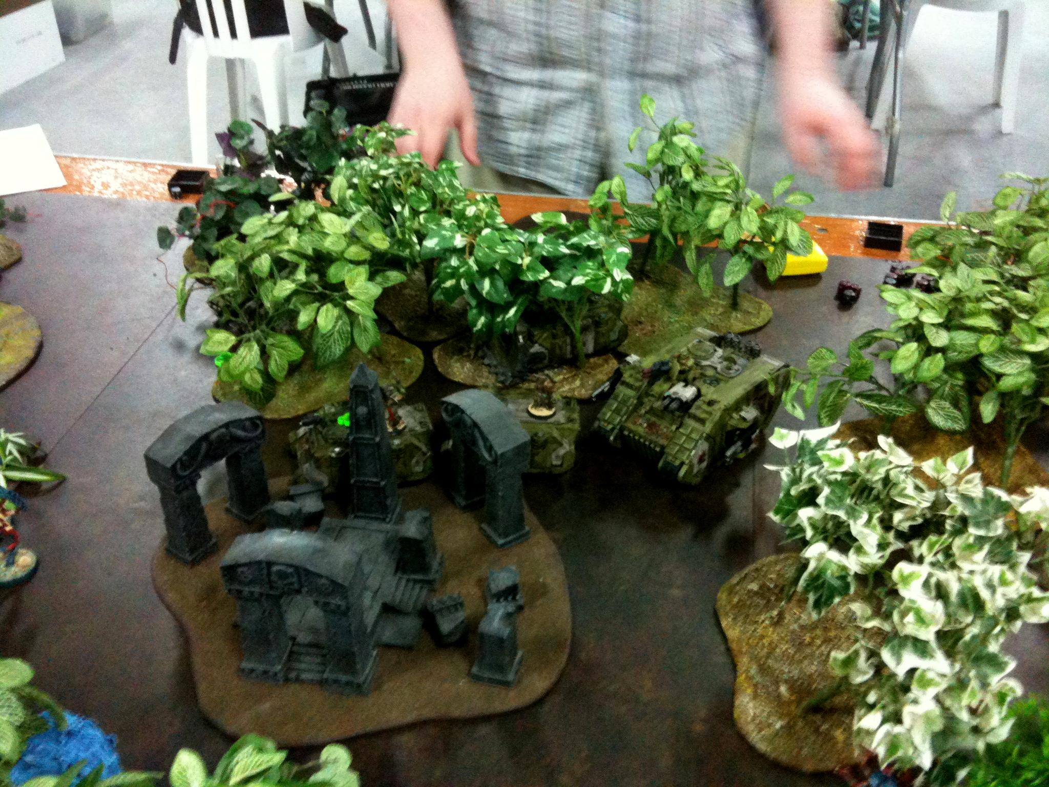 Jungle, Space Marines, Tyranids
