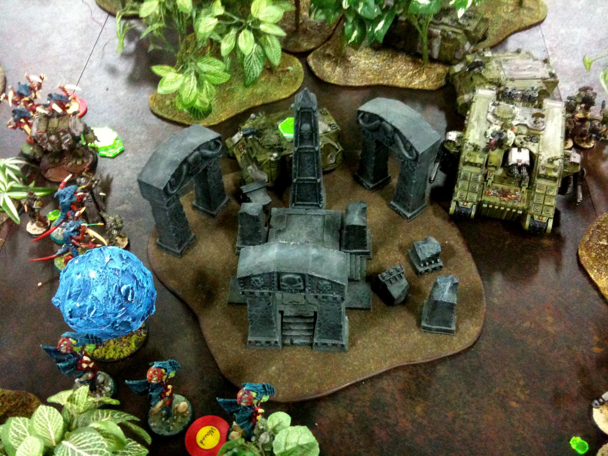 Jungle, Space Marines, Tyranids