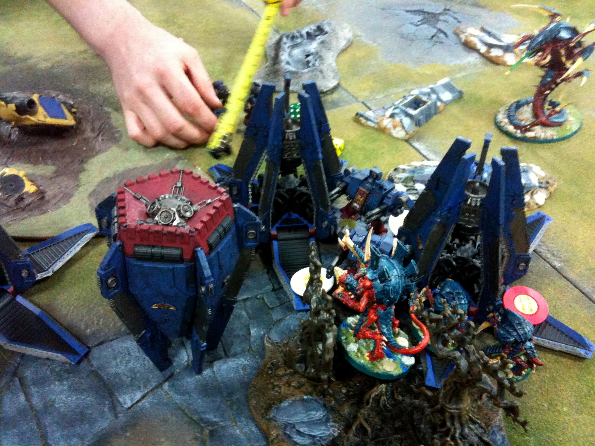 Breakthrough, Dreadnought, Drop Pod, Space Marines, Tyranids, Valley