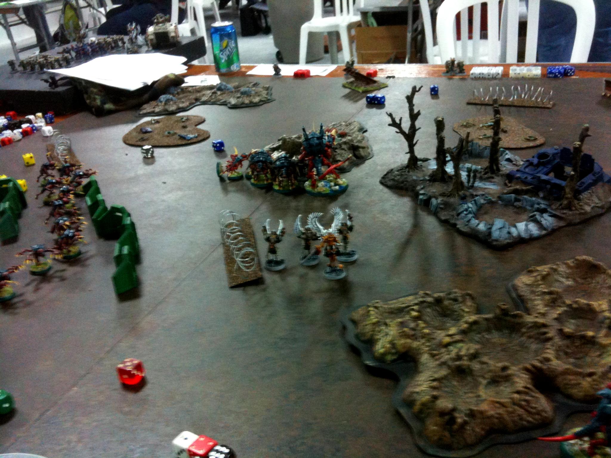 Bastion, Sisters Of Battle, Tyranids, Witchhunters
