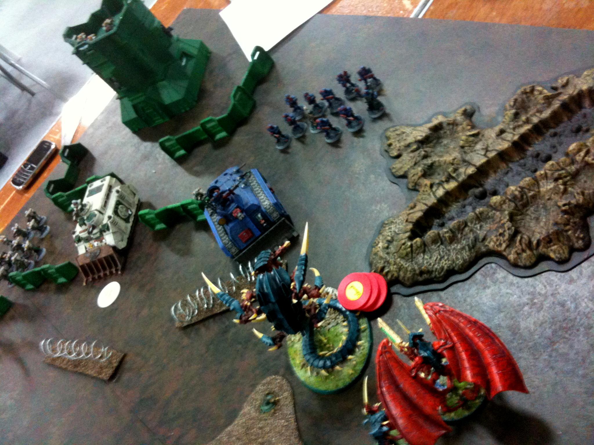 Bastion, Sisters Of Battle, Tyranids, Witchhunters
